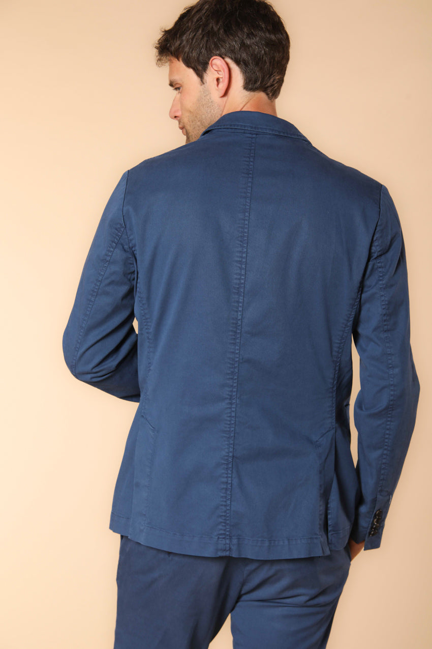 Da Vinci Summer blazer uomo in cotone e tencel