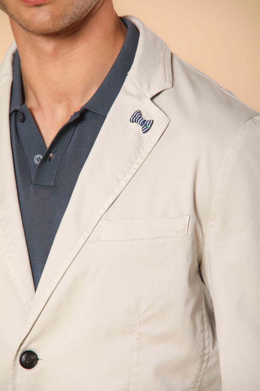 Da Vinci Summer blazer uomo in cotone e tencel
