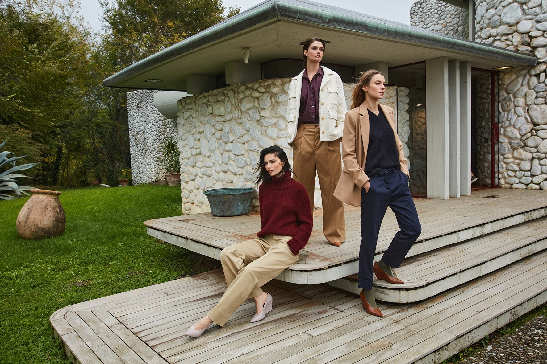 pantaloni chino donna invernali Mason's