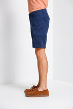 Chile bermuda cargo homme en satin stretch slim fit ①