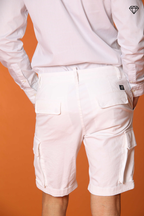 Chile Herren-Cargo-Bermuda aus Stretch-Satin Slim Fit ①