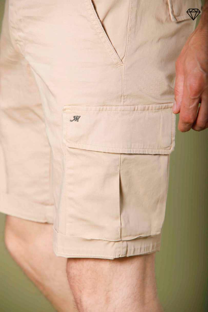 Chile Herren Stretch-Satin Slim Cargo Bermuda Shorts slim fit  ①