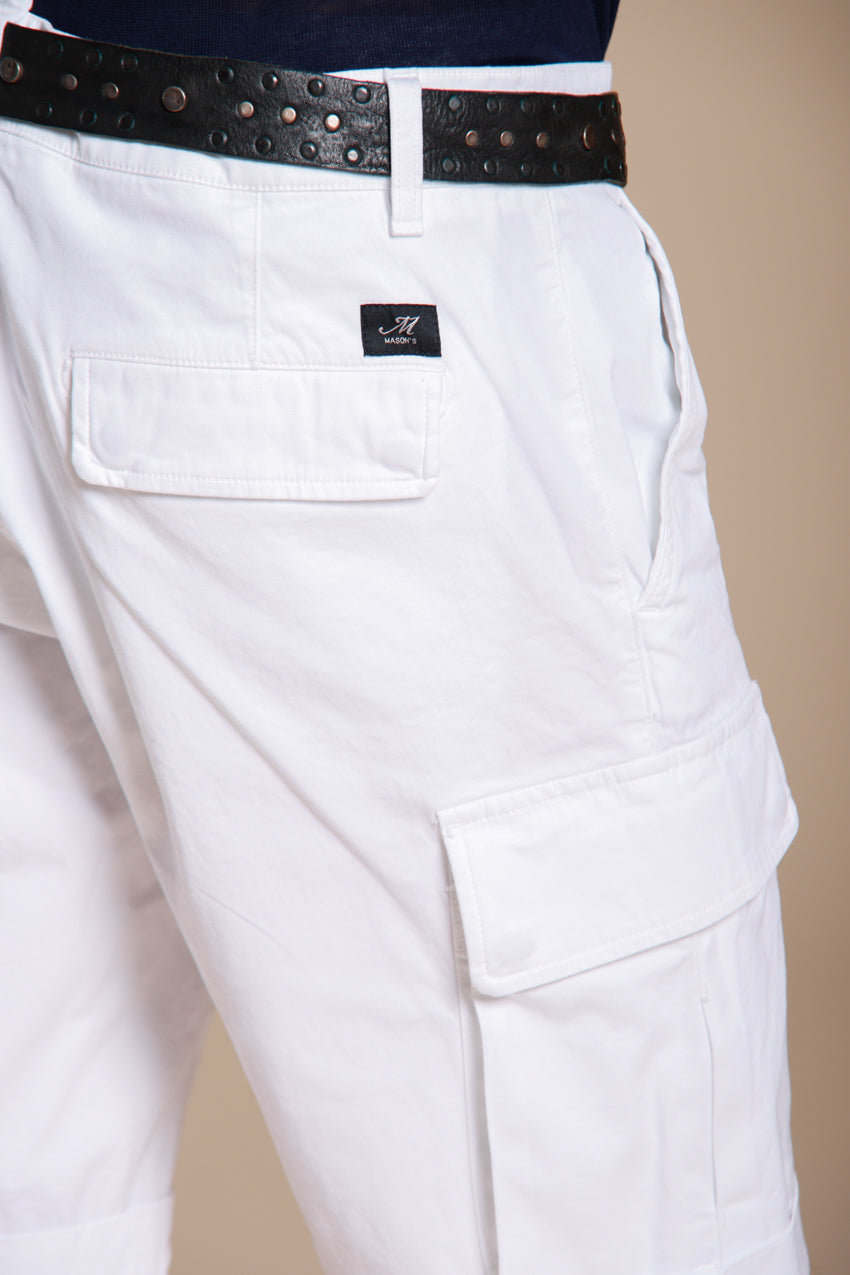 Chile Bermuda Cargo Herren aus Stretch-Satin slim fit ①