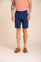 Chile Bermuda Cargo Herren aus Stretch-Satin slim fit ①