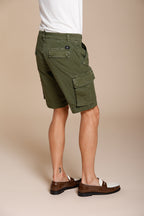 Chile Bermuda Cargo Herren aus Stretch Satin slim fit ①