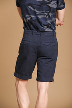 Pinces 22 Brocken Herren-Chino-Bermuda aus Baumwoll-Hanf-Mischung Relaxed Fit