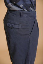 Pinces 22 Brocken Herren-Chino-Bermuda aus Baumwoll-Hanf-Mischung Relaxed Fit