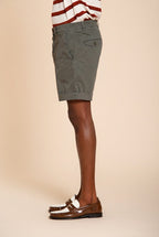 Chinos bermuda chino uomo in twill leggero stretch relaxed fit