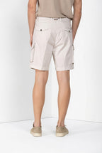 Cargo men's cargo bermuda stretch gabardine relaxed fit