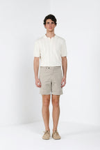 Boston delamere bermuda chino uomo in twill stretch relaxed fit