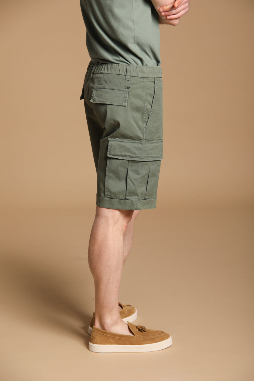 Cargo M74 Herren Cargo Bermuda aus Baumwoll-Twill Relaxed Fit