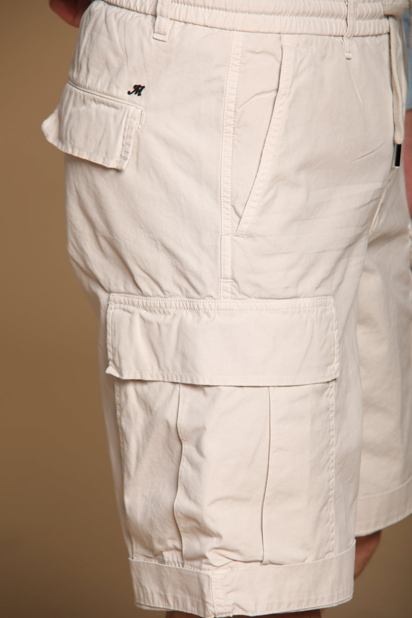 Cargo M74 Herren-Cargo-Bermuda aus Baumwoll-Canvas-Oxford Relaxed Fit