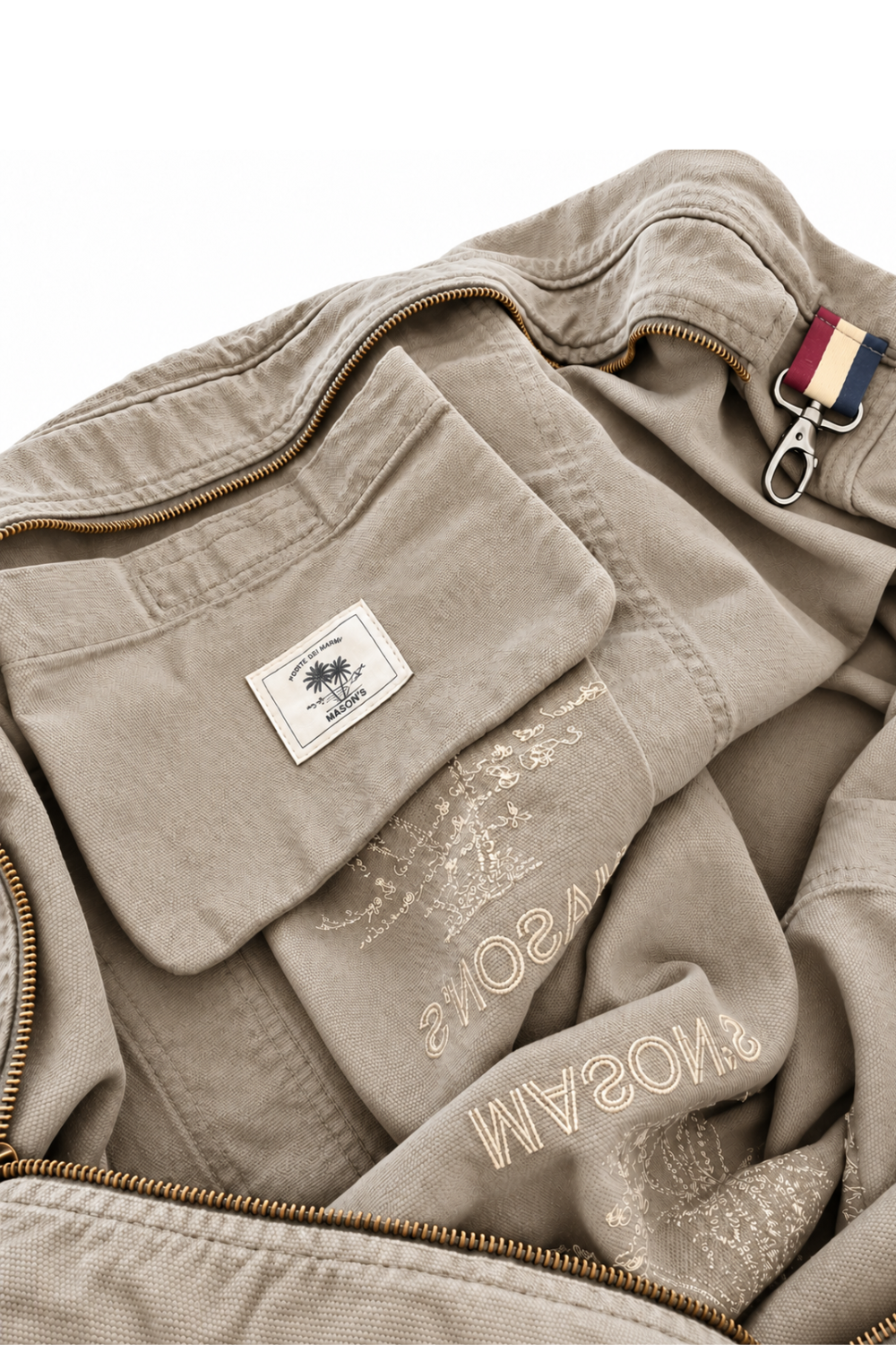 Mason's Bag Grand Format Unisexe en Toile