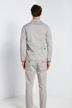 Flyshirt delamere giubbotto overshirt uomo in gabardina stretch