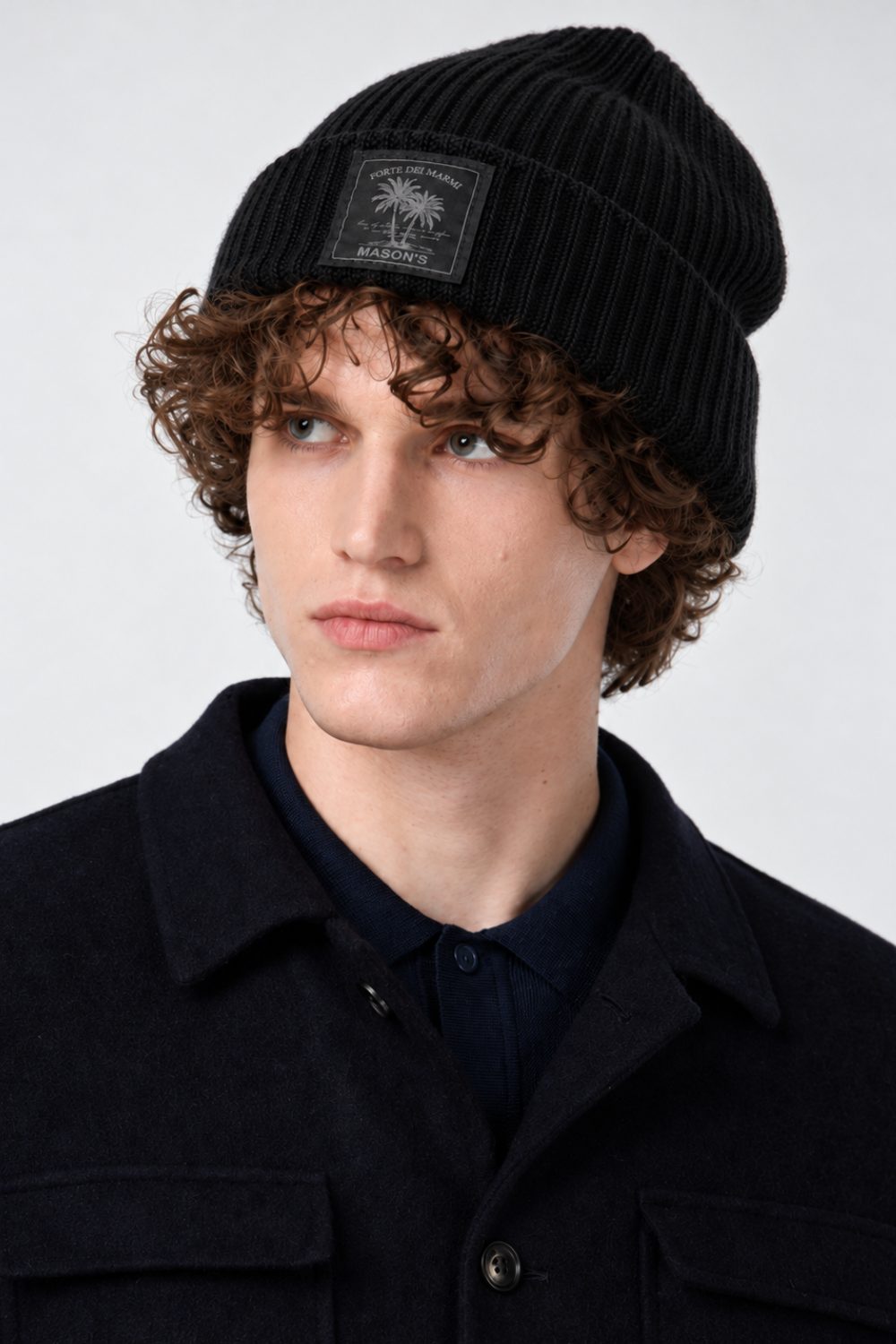 Mason’s Unisex-Mütze aus Wolle und Kaschmir