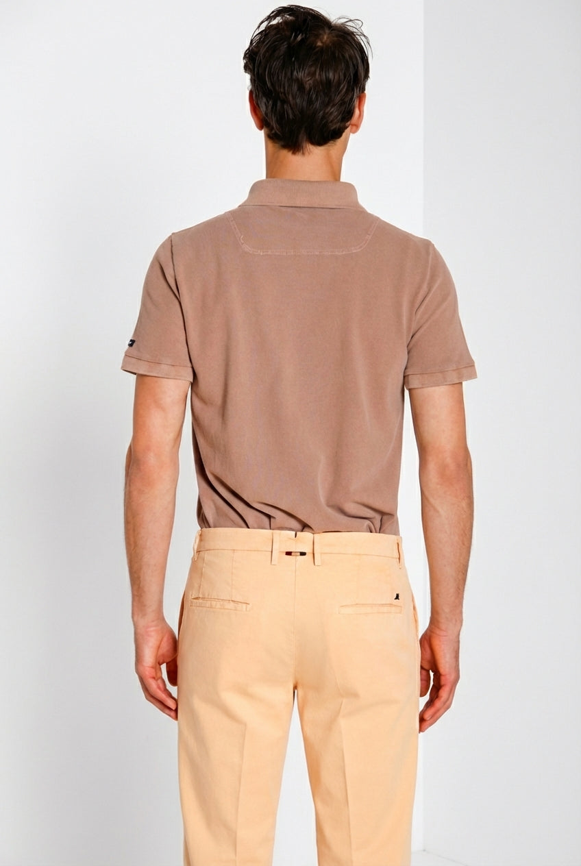 Leopardi delamere men's polo in piqué