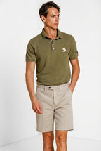 Leopardi delamere polo hombre en piqué