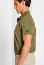 Leopardi delamere polo hombre en piqué