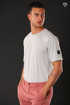 Tom MM Herren-T-Shirt aus Jersey mit Logo-Patch Logo Edition ①