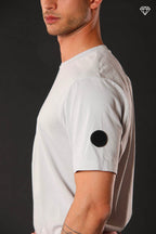 Tom MM Herren-T-Shirt aus Jersey mit Logo-Patch Logo Edition ①