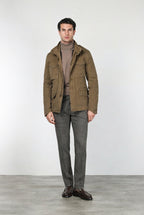 Field Jacket M74 uomo in broken stretch