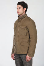 Field Jacket M74 uomo in broken stretch