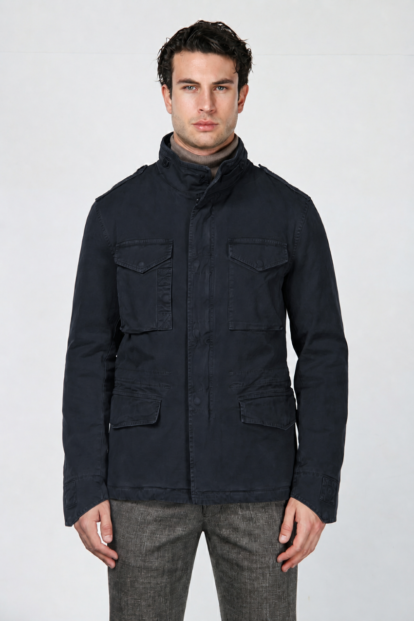 Field Jacket M74 de hombre en broken stretch