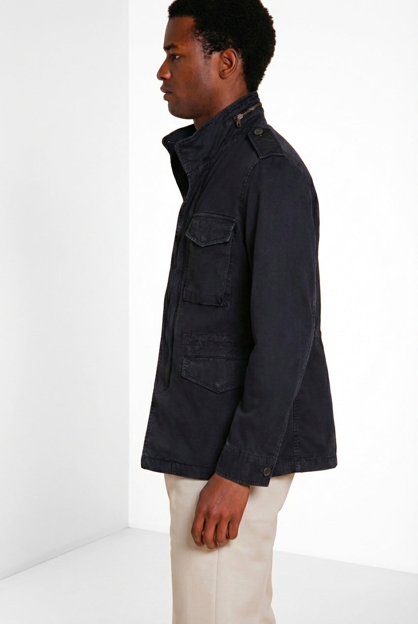 Field Jacket M74 uomo in canvas oxford ①