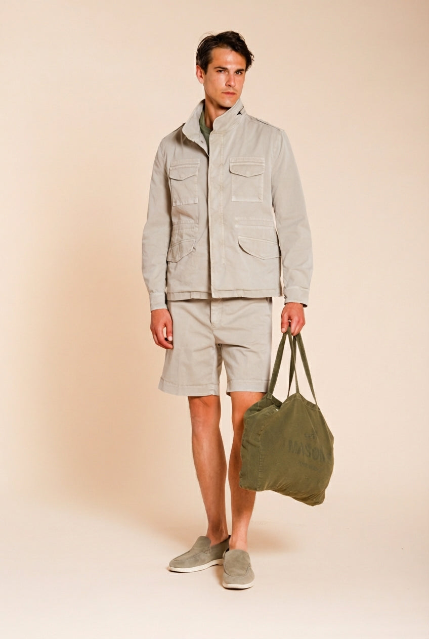 Jacket M74 delamere uomo in twill stretch