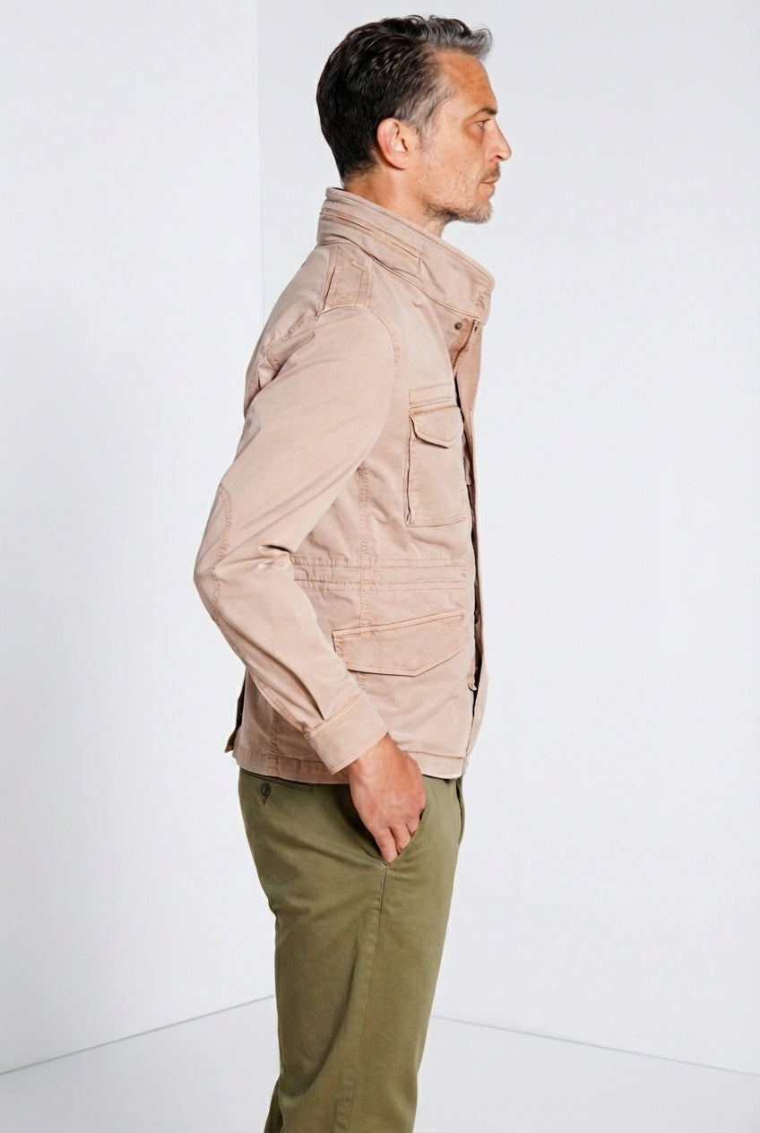 Jacket M74 delamere uomo in twill stretch