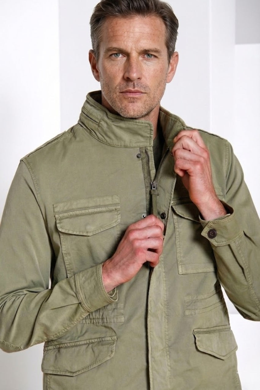 Jacket M74 delamere veste homme en twill stretch