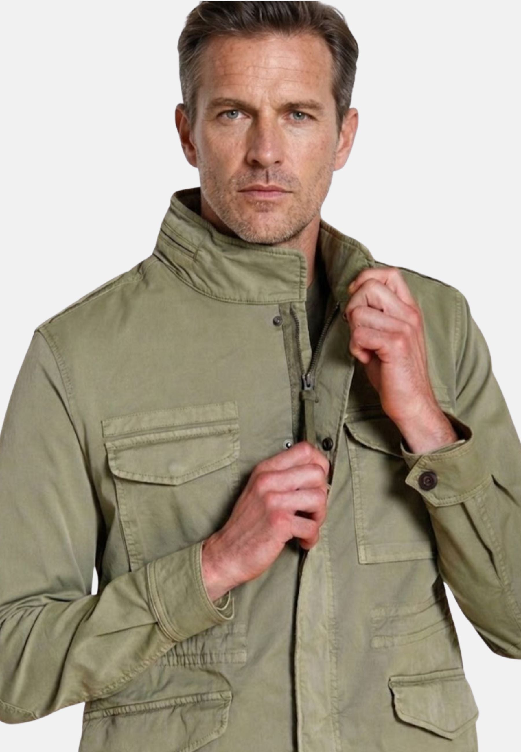 Jacket M74 delamere uomo in twill stretch