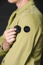 M74 Work Jacket Herrenfeldjacke logo edition aus Baumwolle und Tencel ①