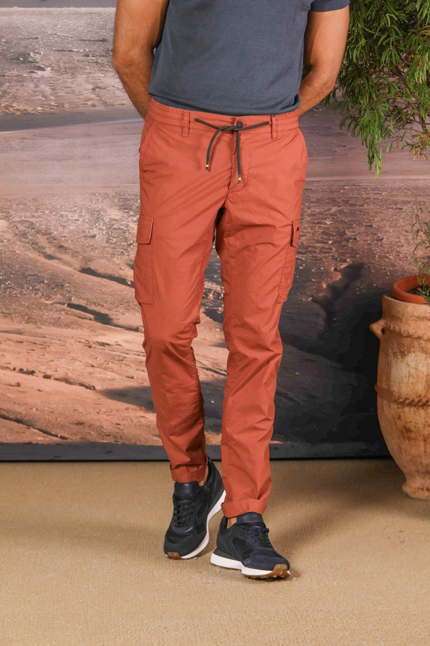 Chile Jogger Herren-Cargo-Hose aus Fallschirmgewebe Extra Slim Fit