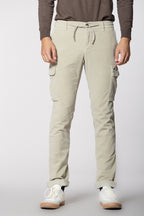 Chile Jogger Herren-Cargohose aus 1500-Rippen-Samt extra slim fit