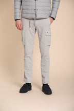 Foto 5 Chile Jogger pantalone cargo uomo in velluto 1500 righe extra slim fit