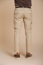 Chile Hose Cargo Mann aus Stretch Gabardine regular fit
