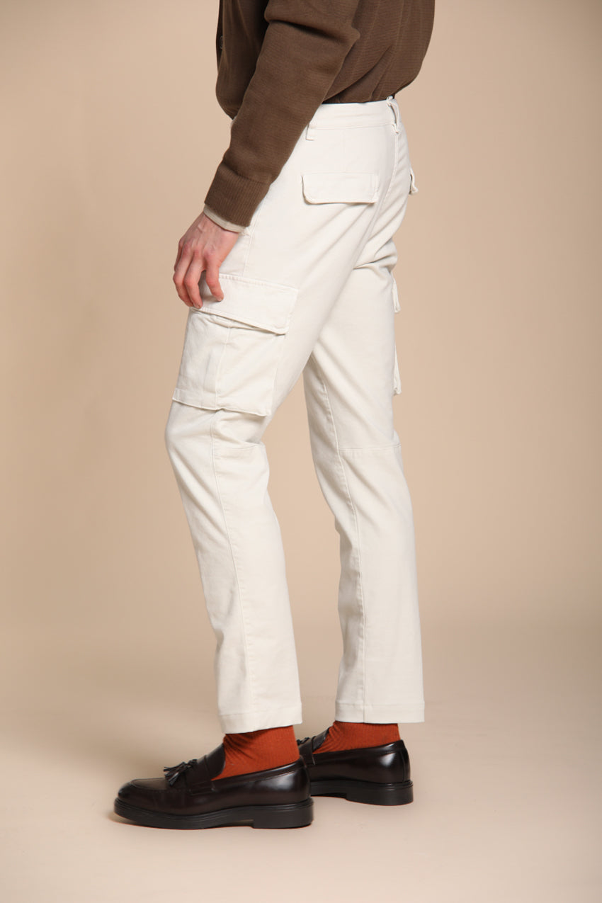 Foto 2 Chile pantalone cargo in gabardina stretch regular fit