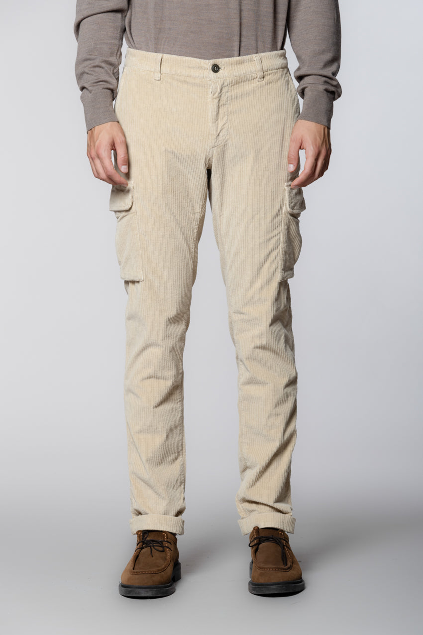 Chile Herren-Cargohose aus französischem Kord regular fit