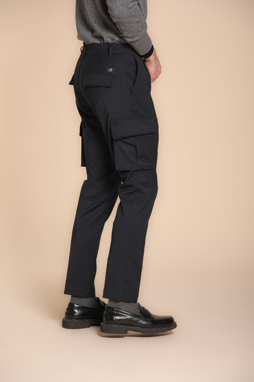 Chile 2 Pinces Herren-Cargohose aus Wolle regular fit
