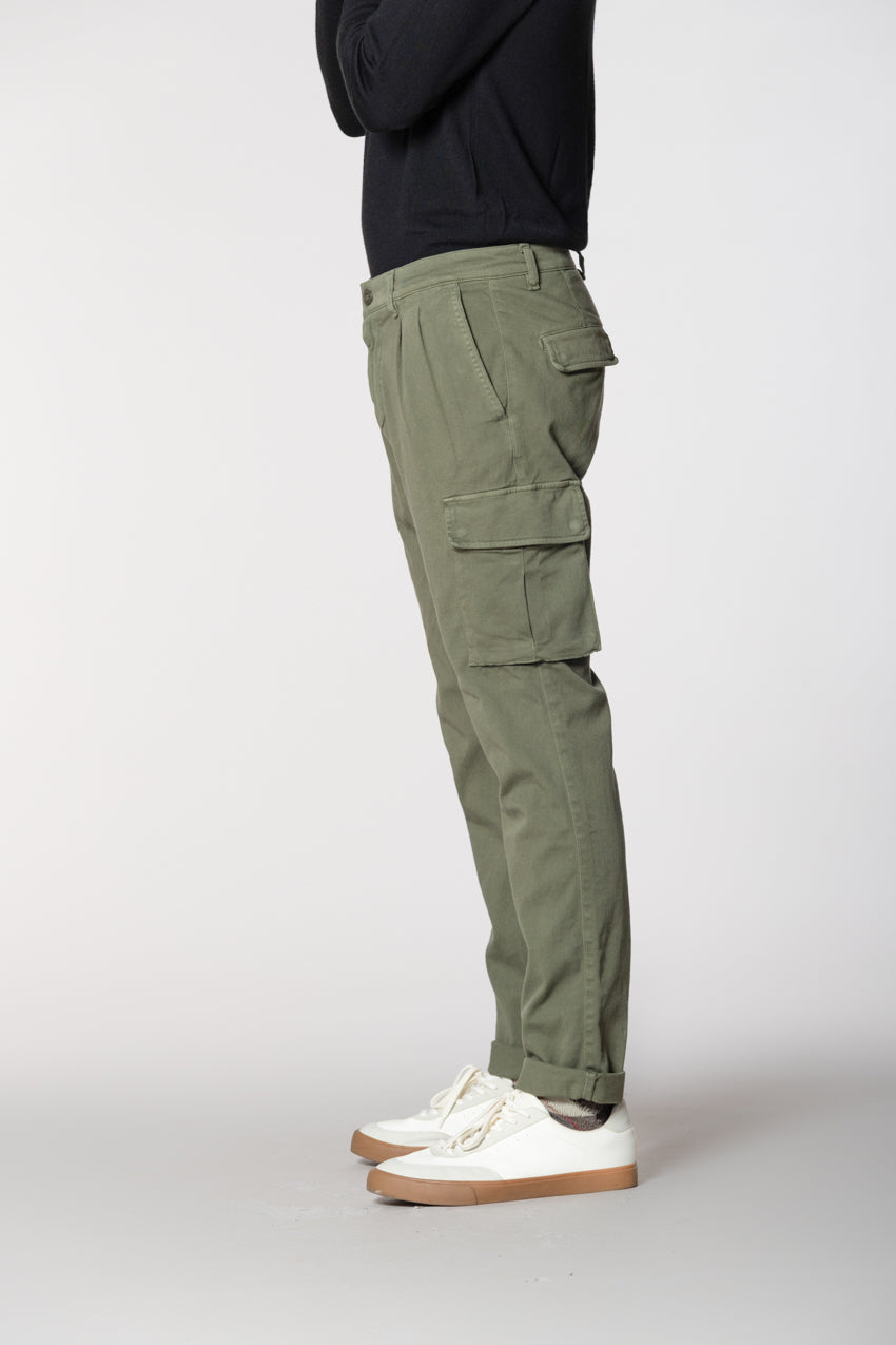 Chile 2 Pinces Herren-Cargohose aus Wolle regular fit