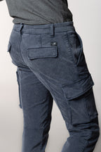 Chile Herren-Cargohose aus Gabardine mit Spezialwäsche extra slim fit