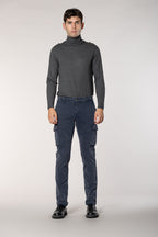 Chile Herren-Cargohose aus Gabardine mit Spezialwäsche extra slim fit