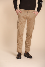 Chile Herren-Cargohose aus Gabardine extra slim fit ①
