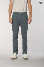 Chile Herren-Cargohose aus Gabardine extra slim fit ①