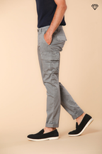 Chile Herren Cargo-Hose in Stretch-Satin Extra Slim Fit ①