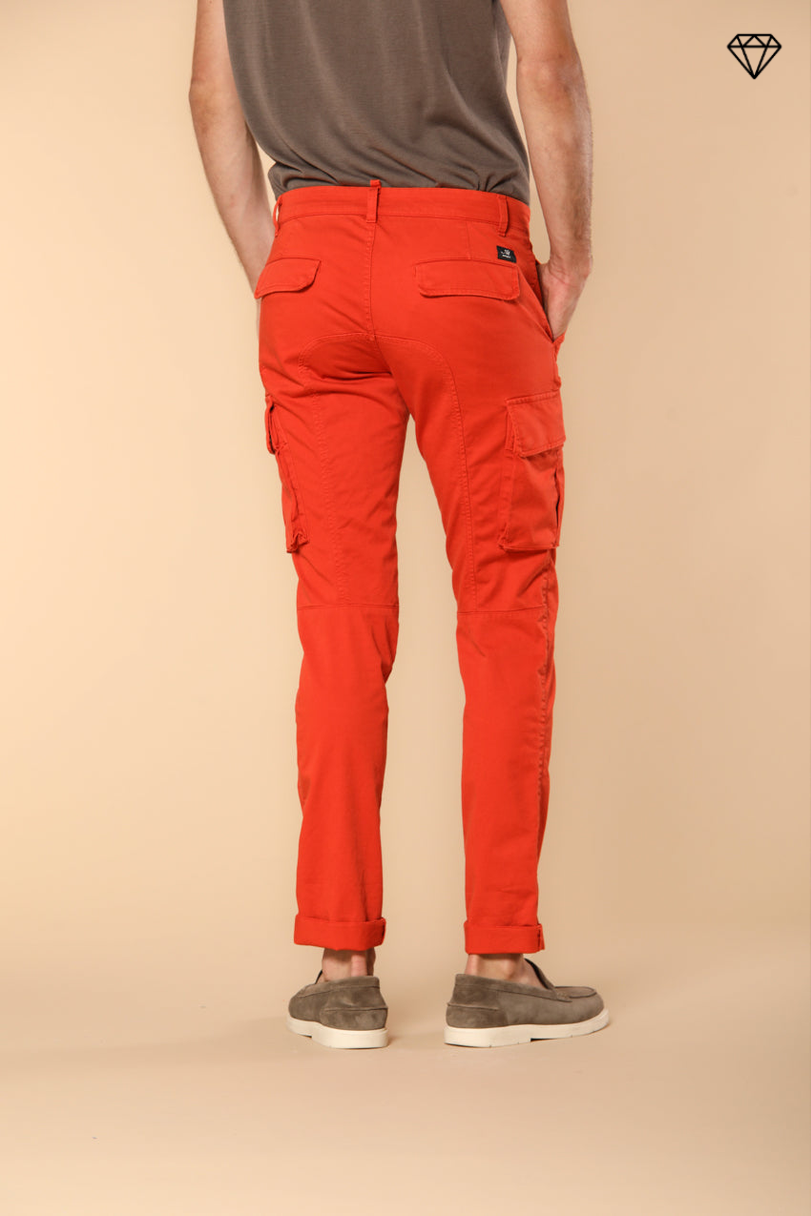 Chile Herren Cargo-Hose in Stretch-Satin Extra Slim Fit ①