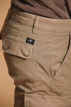 Chile Herren Cargo-Hose in Stretch-Satin Extra Slim Fit ①