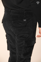 Chile Herren-Cargohose aus 500-Rippen-Samt extra slim fit ①