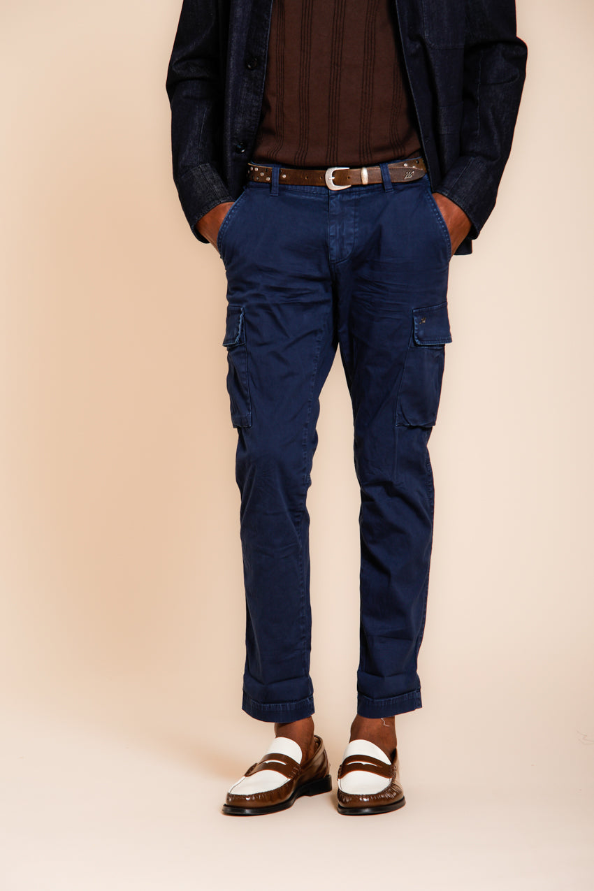 Chile Hose Cargo Herren aus Stretch-Satin extra slim fit ①